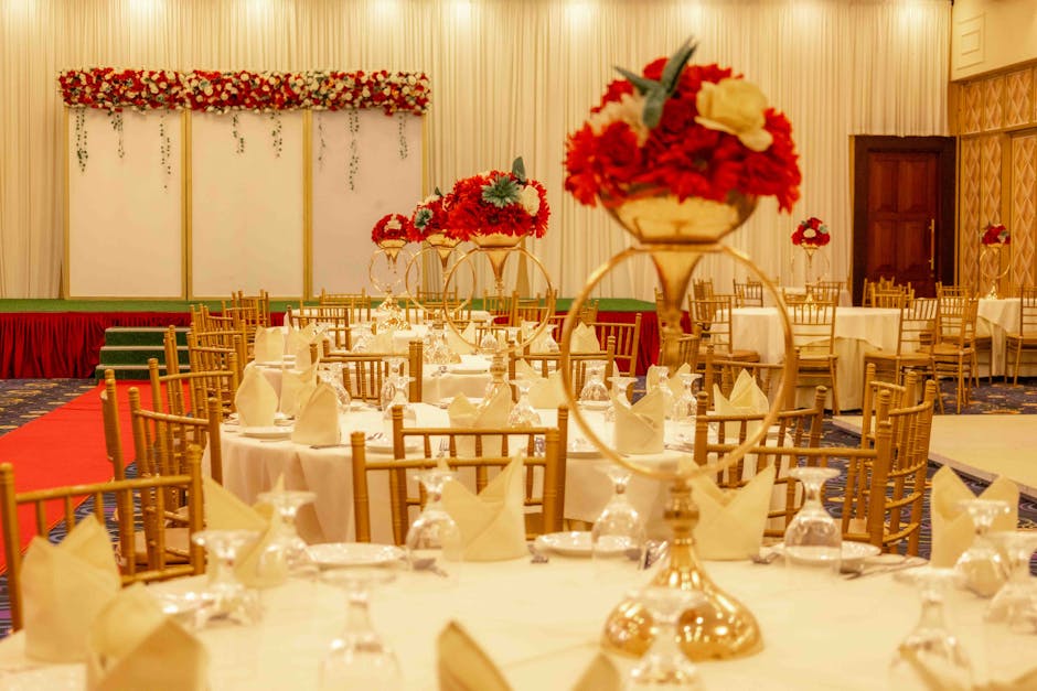 Décoration baptême rose et blanc